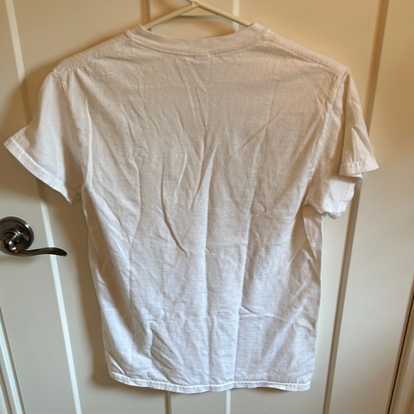 Dalhousie Gildan White Tee with Yellow Tiger Pride Design, size S - Picture 5 of 5